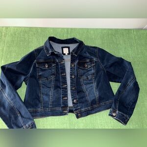 Wax Jean Kids Dark Blue Denim Jacket